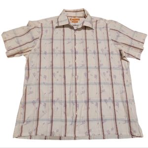 Ben Aherman Vintage Collection Casual Button Down Shirt XL
